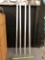 Aluminum Rectangle Bars 1.25x2.5x89 & 3/16 thick - 4pcs