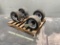 CarLisle Smooth Tires 18x10.50-10 with Mounting Brackets - 4pcs
