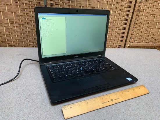 Dell Latitude 5490 14in LCD Intel i7-8650 1.9GHz 8GB NO HD Wifi BT Laptop