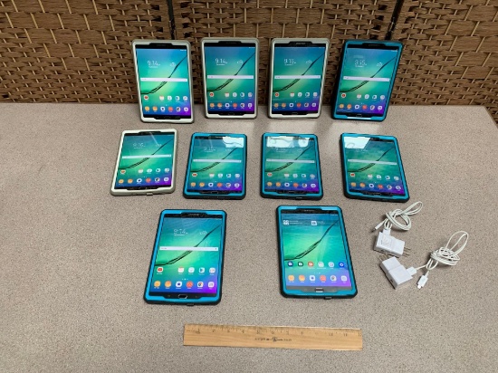 Samsung Galaxy Tab S2 SM-T713 8in 32GB Tablet Android 7.0 - 10pcs