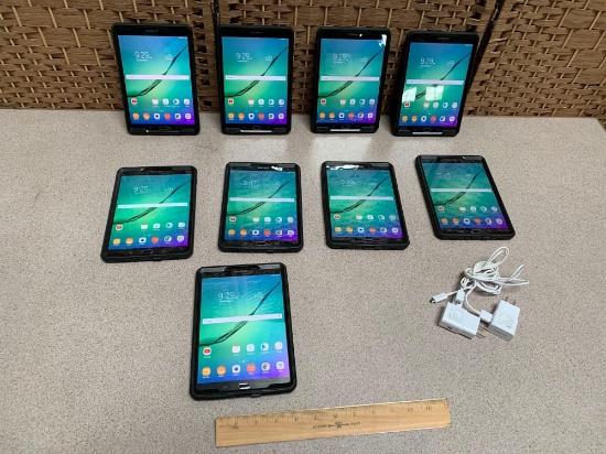 Samsung Galaxy Tab S2 SM-T713 8in 32GB Tablet Android 7.0 - 9pcs