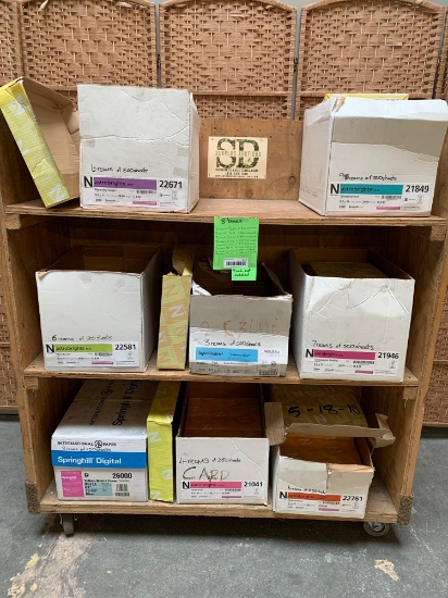 Multipurpose Colored Paper 8.5x11 - 49 reams