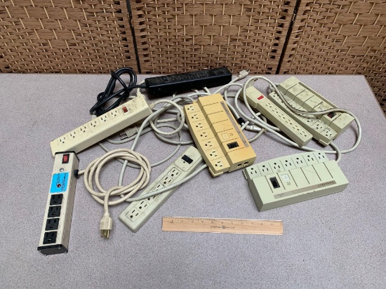 Lot of AC Power Strips - 8pcs