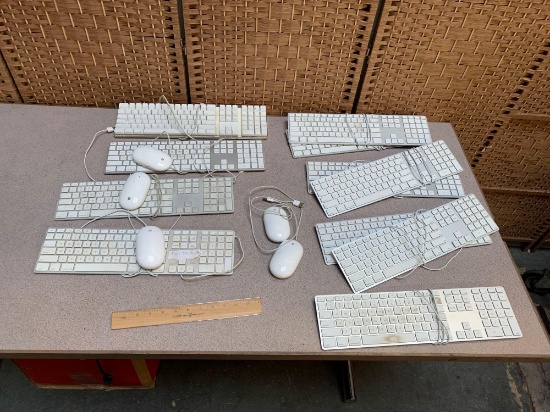 Apple USB Wired Keyboard & Mice - 15pcs