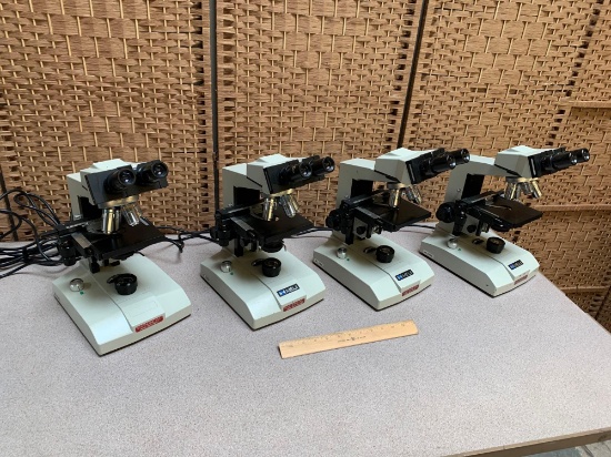 Meiji ML2000 Biological Series / Laboratory Microscopes - 4pcs