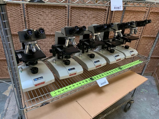 Meiji ML2000 Biological Series / Laboratory Microscopes - 5pcs