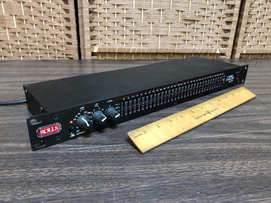 Rolls REQ131 Single Channel with 31 Band Graphic Equalizer