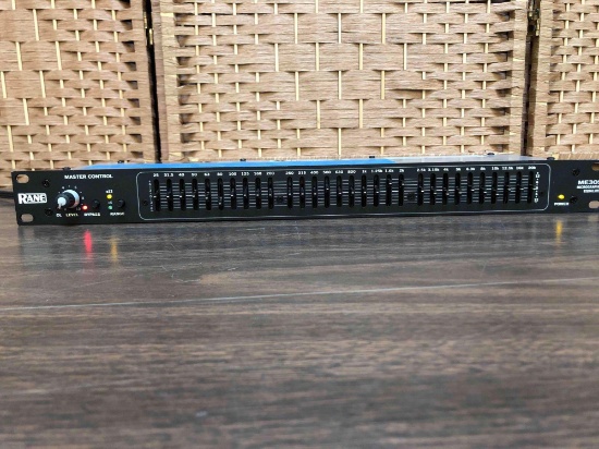 Rane ME30S Single Channel 30 Band MicroGraphic Equalizer