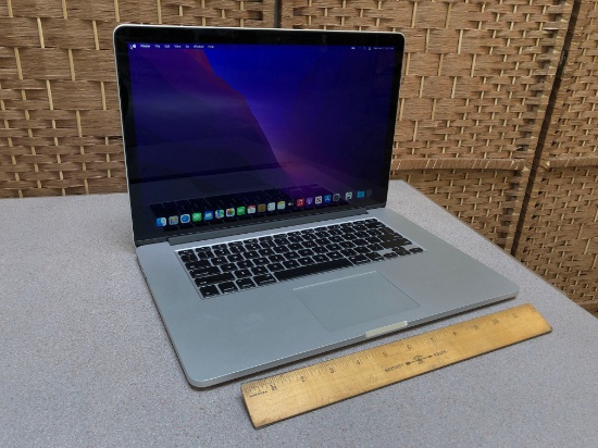ONE(1) Apple MacBook Pro11,4...Intel i7 Quad Core 16GB 251GB Monterey laptop no charger