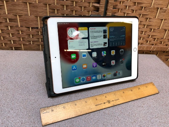 Apple 9.7in iPad 6th Gen Wifi Only A1893 MRJP2LL/A 128GB iOS 15.7.1 Pink