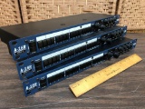Aviom Blue A-16R 16 Channel Rackmount Personal Mixers - 3pcs