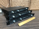 Crown D-75A / D-45 Professional 2 Channel Power Amplifiers - 3pcs