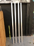 Aluminum Rectangle Bars 1.25x2.5x89