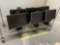 Dell P2214Hb 22in LED Backlit LCD Monitors with Ergotron Neo-Flex Stands - 6pcs