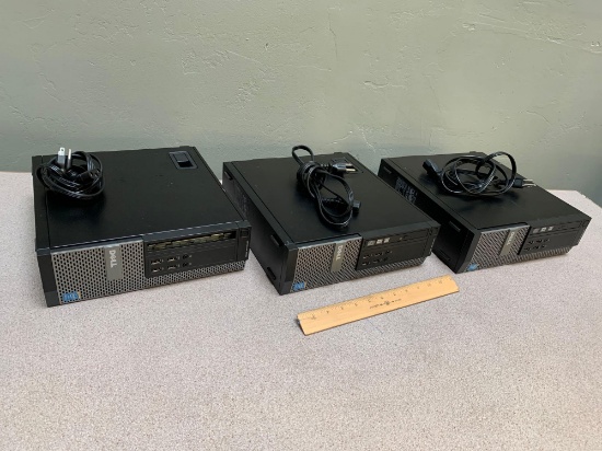 Dell Optiplex 9020 Desktop Computers Intel i7-4770 3.4GHz 8GB NO HD / NO OS - 3pcs