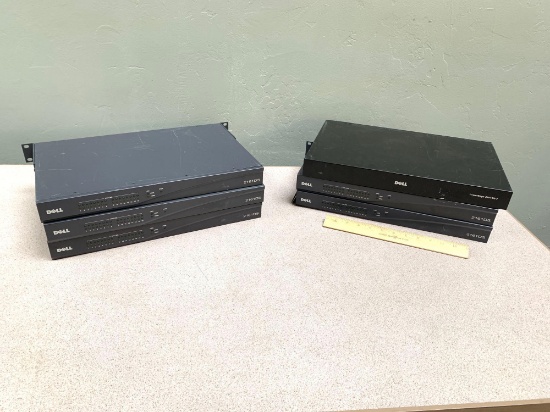 Dell PowerEdge 2161DS 16-Port KVM Over IP Console Switches - 6pcs