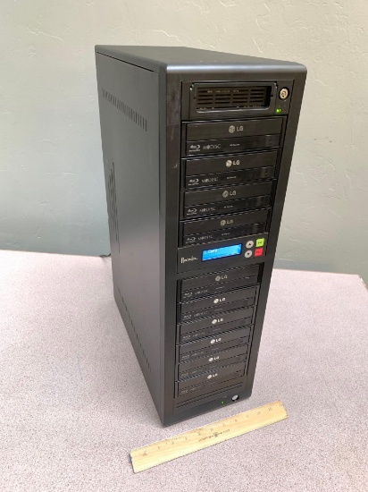 Recordex Blu-Ray / DVD & CD Duplicator w/ 10 LG BD Rewriter