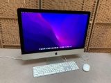 Apple iMac AIO A1419 27in LCD 3.2GHz Quad Intel i5 16GB 1TB Wifi/BT AMD Radeon R9 Monterey