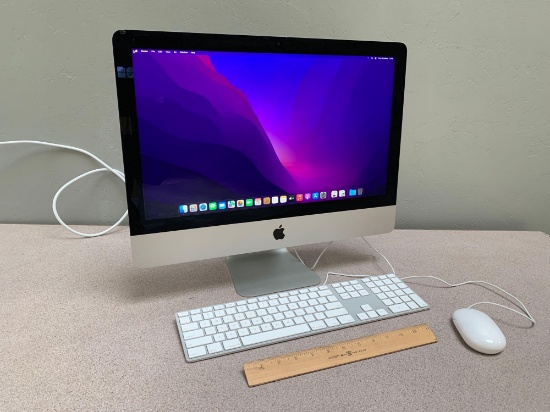 Apple A1418 iMac16,1 AIO 21.5" LCD 1.6GHz Dual Core Intel i5 8GB 1TB Mac OS Monterey