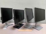 4pcs - Dell Computer LCD Monitors 22