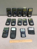 Texas Instruments TI-83 Plus / TI-83 / TI-86 Graphing Calculators for parts? - 12pcs