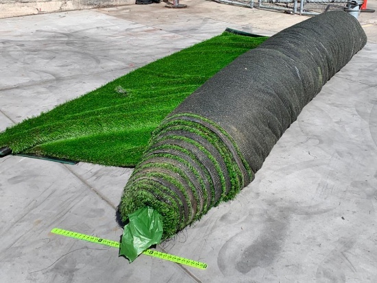 15' Wide x ?? Artificial Grass / Turf Roll - Green