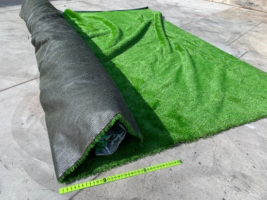 15' Wide x ?? Artificial Grass / Turf Roll - Green