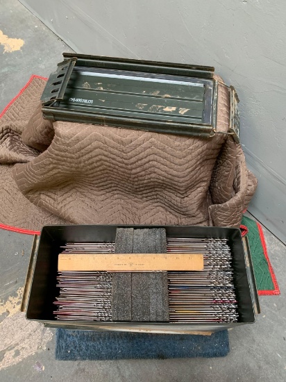 "40mm" Ammo Can Box full of Drill Bits