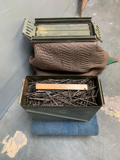 "40mm" Ammo Can FULL of Aviation grade Drill Bits Reamers and More