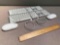 2sets - Apple A1243 Wired USB Keyboard & A1152 Wired USB Mouse