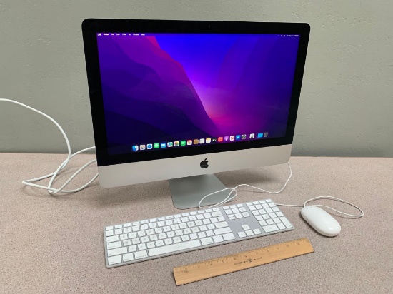 Apple A1418 iMac16,1 AIO 21.5" LCD 1.6GHz Dual Core Intel i5 8GB 1TB Mac OS Monterey