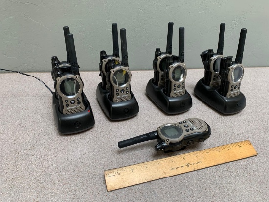 9pcs - Motorola Talkabout T9580 Two Way Radios