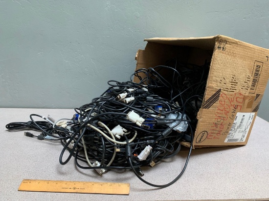 50pcs - Mixed Video / USB / Power Cables