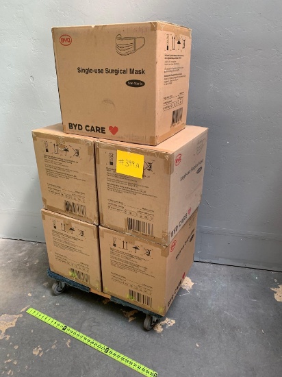10,000pcs - BYD Care Single Use Surgical Masks