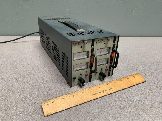 Kepco Dual Regulated DC Power Supplies