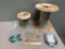 Spools of Wire & High Amperage AC / Battery Cables