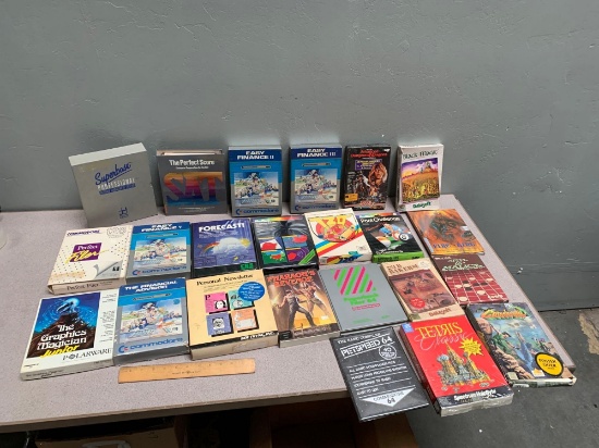 Vintage Commodore Computer Software / Games / Finance / SAT