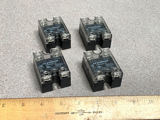 4pcs - Crydom CWD2410 Solid State Relays 240VAC