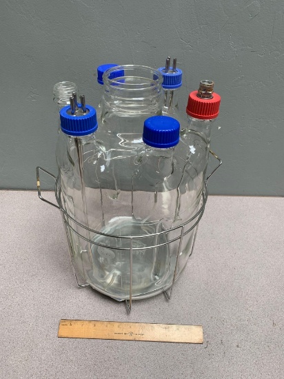 BellCo 15L Glass Graduated Bioreactor