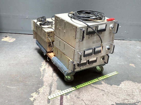 5pcs - Spellman High Voltage DC Power Supplies 50kVDC & 10kVDC
