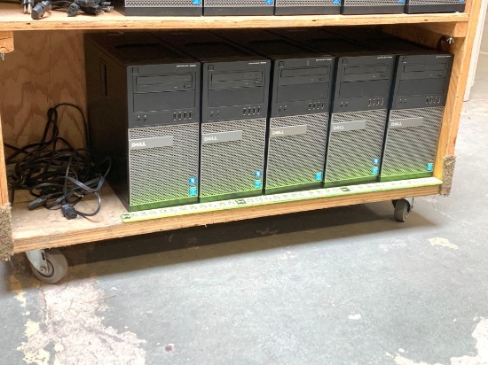 5pcs - Dell Optiplex 9020 Mini Tower Desktop Computers Intel i7-4770 3.4GHz 32GB 500GB
