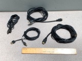 4pcs - HDMI Video Cables