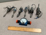 7pcs - Pressure Sensors & Orange Flow Meter