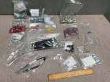 Mixed Electronics Hardware / Bisco Terminals / PCB Fuse Holders / LED's / Battery Cables