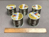 5rolls - Johnson's Pure Solder #460 Alloy 0.062