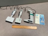 3pcs - Multichannel Electronic Pipettes / BioHit Proline EPET / Thermo Fisher Matrix