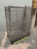 Rolling Nexel Security Shelving Rack 50