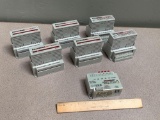 7pcs - Ethertrak PLC Controller I/O Modules & Fiber Optic