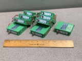 9pcs - Weed Instrument FOT-CC & FOR-CC Contact Closure Fiber Optic Transmitter & Receivers