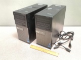 2pcs - Dell Optiplex 990 Mini Tower Computers Intel i5-2500 3.3GHz 8GB 250GB NO OS